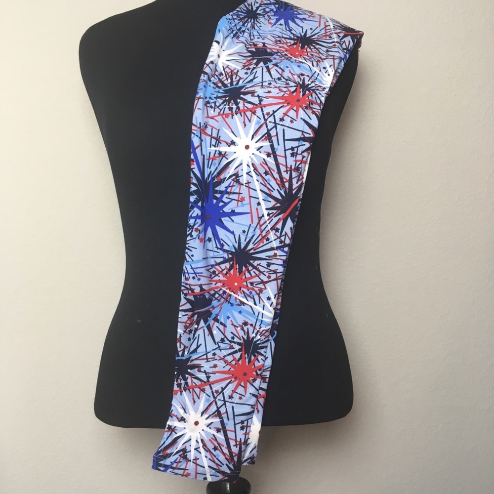NWT LuLaRoe AMERICANA Tween Leggings